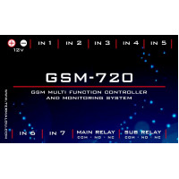 GSM-720 Multi funktions GSM controller