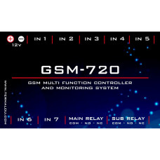 GSM-720 Multi funktions GSM controller