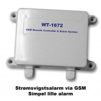 WT-1672A GSM strømsvigts alarm